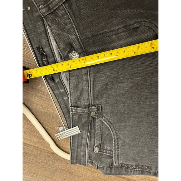 PrAna Jeans Women's Gray size 12 31 Straight Leg Jeans Organic Stretch - Picture 3 of 6